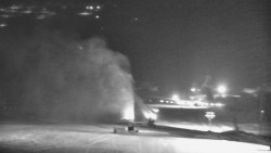 Horní část sjezdovky skiareálu Hlubočky