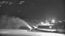 Horní část sjezdovky skiareálu Hlubočky