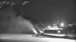 Horní část sjezdovky skiareálu Hlubočky