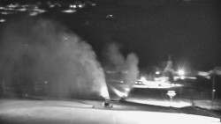 Horní část sjezdovky skiareálu Hlubočky