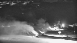 Horní část sjezdovky skiareálu Hlubočky