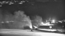 Horní část sjezdovky skiareálu Hlubočky