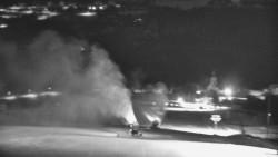 Horní část sjezdovky skiareálu Hlubočky