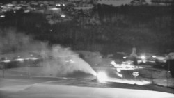 Horní část sjezdovky skiareálu Hlubočky