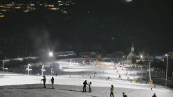 Horní část sjezdovky skiareálu Hlubočky