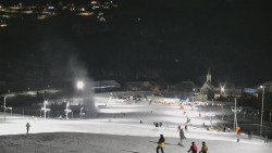 Horní část sjezdovky skiareálu Hlubočky