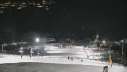 Horní část sjezdovky skiareálu Hlubočky