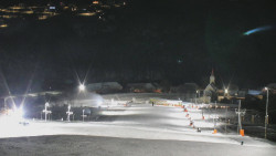 Horní část sjezdovky skiareálu Hlubočky