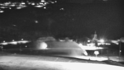 Horní část sjezdovky skiareálu Hlubočky