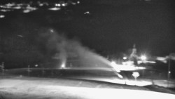 Horní část sjezdovky skiareálu Hlubočky