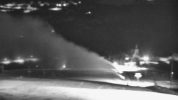 Horní část sjezdovky skiareálu Hlubočky