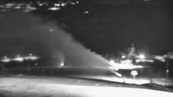 Horní část sjezdovky skiareálu Hlubočky