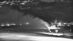 Horní část sjezdovky skiareálu Hlubočky