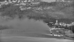 Horní část sjezdovky skiareálu Hlubočky