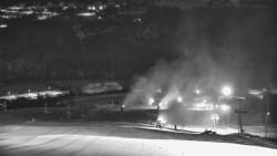 Horní část sjezdovky skiareálu Hlubočky