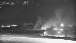 Horní část sjezdovky skiareálu Hlubočky