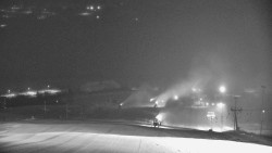 Horní část sjezdovky skiareálu Hlubočky