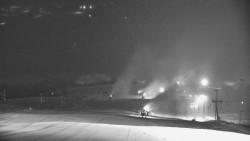 Horní část sjezdovky skiareálu Hlubočky