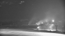 Horní část sjezdovky skiareálu Hlubočky