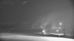 Horní část sjezdovky skiareálu Hlubočky