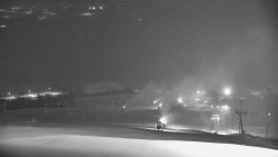 Horní část sjezdovky skiareálu Hlubočky