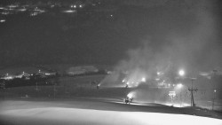 Horní část sjezdovky skiareálu Hlubočky