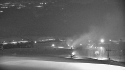 Horní část sjezdovky skiareálu Hlubočky