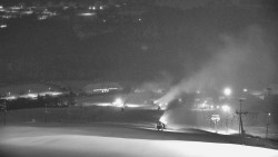 Horní část sjezdovky skiareálu Hlubočky