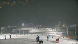 Horní část sjezdovky skiareálu Hlubočky