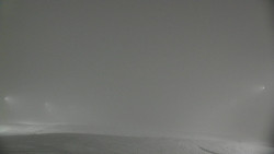 Horní část sjezdovky skiareálu Hlubočky