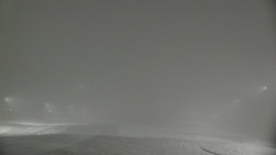 Horní část sjezdovky skiareálu Hlubočky