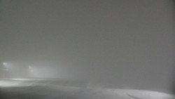 Horní část sjezdovky skiareálu Hlubočky