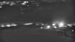 Horní část sjezdovky skiareálu Hlubočky