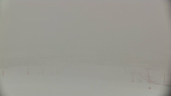 Horní část sjezdovky skiareálu Hlubočky