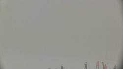 Horní část sjezdovky skiareálu Hlubočky