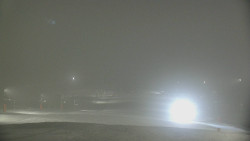 Horní část sjezdovky skiareálu Hlubočky