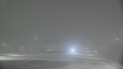 Horní část sjezdovky skiareálu Hlubočky