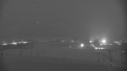 Horní část sjezdovky skiareálu Hlubočky