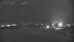 Horní část sjezdovky skiareálu Hlubočky