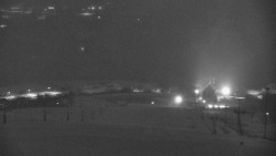 Horní část sjezdovky skiareálu Hlubočky