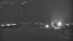 Horní část sjezdovky skiareálu Hlubočky