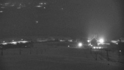 Horní část sjezdovky skiareálu Hlubočky