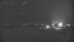 Horní část sjezdovky skiareálu Hlubočky