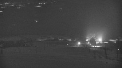 Horní část sjezdovky skiareálu Hlubočky