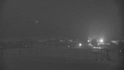 Horní část sjezdovky skiareálu Hlubočky