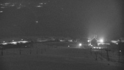 Horní část sjezdovky skiareálu Hlubočky