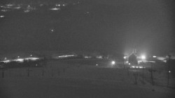 Horní část sjezdovky skiareálu Hlubočky