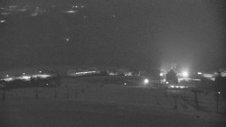 Horní část sjezdovky skiareálu Hlubočky