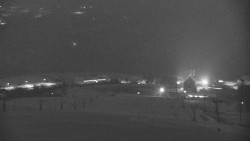 Horní část sjezdovky skiareálu Hlubočky