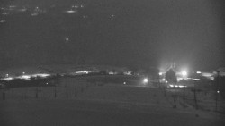 Horní část sjezdovky skiareálu Hlubočky